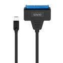 SAVIO ADAPTER USB-C 3.1 GEN 1 (M) - SATA (F) DO DYSKÓW 2.5" AK-69 SAVIO