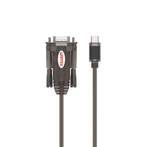 UNITEK ADAPTER USB-C - 1X RS-232, Y-1105K UNITEK