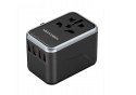 Uniwersalny adapter podróżny z ładowarką Vention 65W GaN 2x USB-A 2x USB-C czarny Vention