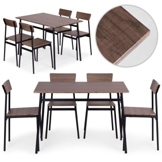 Zestaw mebli do jadalni kuchni stół + 4 krzesła MALMO ModernHome ModernHome