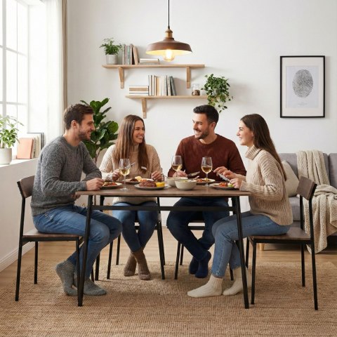 Zestaw mebli do jadalni kuchni stół + 4 krzesła MALMO ModernHome ModernHome