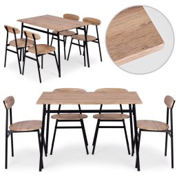 Zestaw mebli do jadalni kuchni stół + 4 krzesła OSLO ModernHome ModernHome