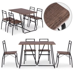 Zestaw mebli do jadalni kuchni stół + 4 krzesła PARIS ModernHome ModernHome