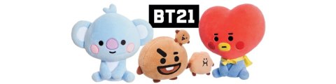 BT21 - Zestaw zeszytów A6 KOYA (3 sztuki) BT21