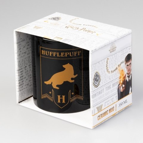 Harry Potter - Kubek ceramiczny w pudełku prezentowym 350 ml Hufflepuff Harry Potter