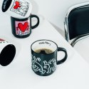 Keith Haring - Zestaw kubków ceramicznych ze stojakiem 300 ml 4 szt. Inny