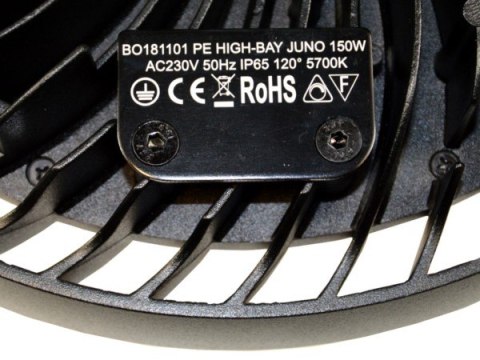 Lampa LED High bay Juno 150W 5700K Nichia.