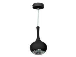 Lampa wisząca Karlo led cob 5W czarna WW