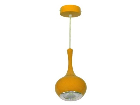 Lampa wisząca Karlo led cob 5W pomarańczowa DW