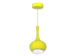 Lampa wisząca Karlo led cob 5W żółta DW