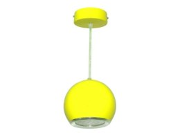 Lampa wisząca Tane led power 7W żółta DW