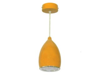 Lampa wisząca Uriel led power 15W pomarańczowa DW