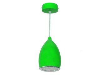 Lampa wisząca Uriel led power 15W zielona DW