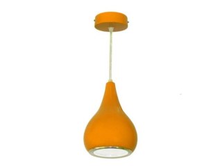 Lampa wisząca Vidar led power 5W pomarańczowa DW