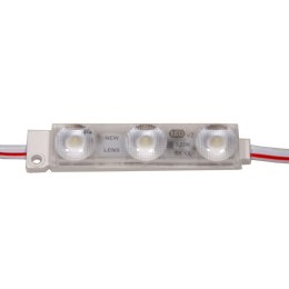 Moduł LED 3x2835 IP65 8000K 0,72W Eco Lens V2