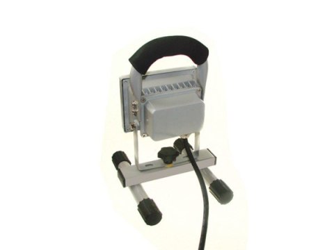 Naświetlacz LED Cedr 10W CW szary