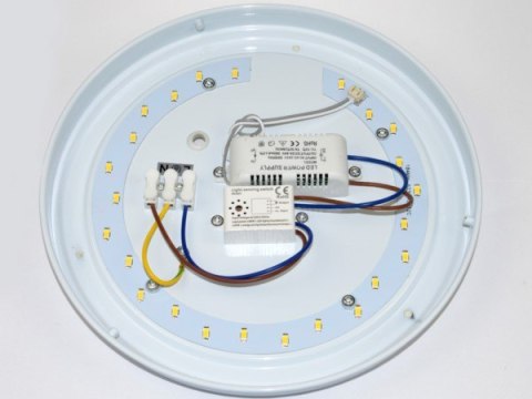 Plafon led Kyrk 12W WW z czujnikiem zmierzchowym