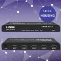 QOLTEC ROZDZIELACZ SPLITTER 4XHDMI 4KX2K | 3.4GB/S Qoltec