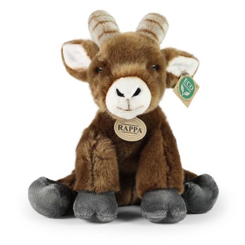 Rappa - Pluszowa realistyczna maskotka Owca Kanadyjska Kozioł siedzący 28 cm Eco-Friendly Rappa