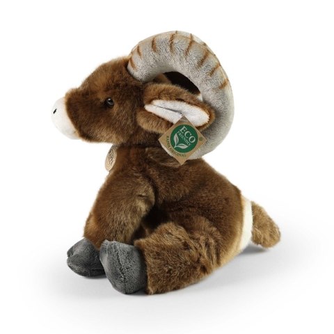 Rappa - Pluszowa realistyczna maskotka Owca Kanadyjska Kozioł siedzący 28 cm Eco-Friendly Rappa