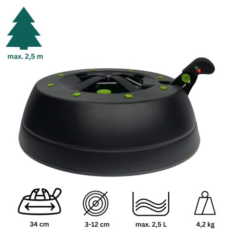 Stojak choinkowy KAMAI START 2 PRO NATURE do drzewka 2,5m Kamai Stojaki Choinkowe