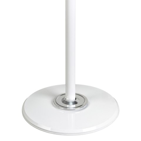 Wieszak stojący 14 haczyków na ubrania metal biały ModernHome ModernHome