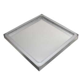 Klosz plafonu Vital Vitali 24W i E27 srebrny