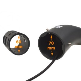 Lampa parkowa Laban 60W 4000K RAL7016 antracyt