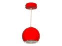 Lampa wisząca Tane led power 7W czerwona DW