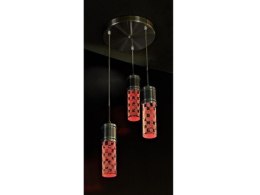 Lampa wisząca led Emerald 5W *3 WW +RGB