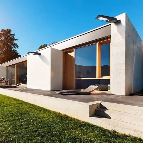 Naświetlacz oprawa uliczna solarna V-TAC 40W LED czarna IP65 150Lm/W VT-ST42 4000K 6000lm 3 lata gwarancji