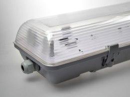 Oprawa świetlówkowa led 2*18W IP65 PC/PC
