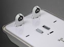 Oprawa świetlówkowa led 2*18W IP65 PC/PC