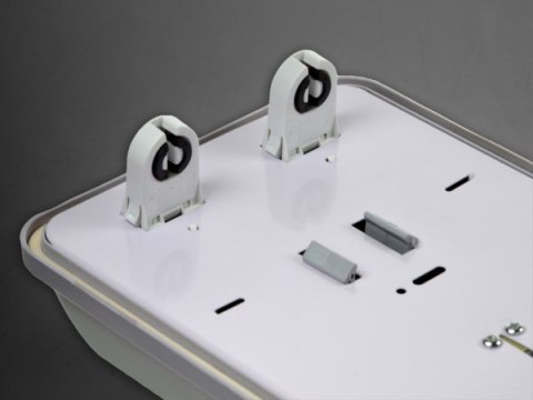 Oprawa świetlówkowa led 2*18W IP65 PC/PC