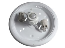 Plafon 2x40W E27 z czujnikiem PIR szkło iglo