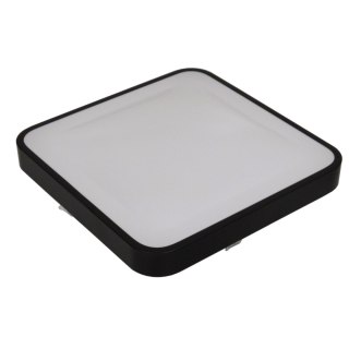 Plafon led Wilton 2*E27 czarny mikrofalowy czujn