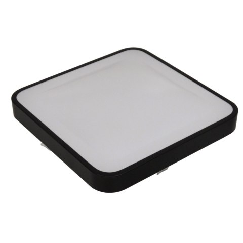 Plafon led Wilton 2*E27 czarny mikrofalowy czujn