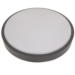 Plafon led Wilton 2*E27 okrągły antracyt mikrofal