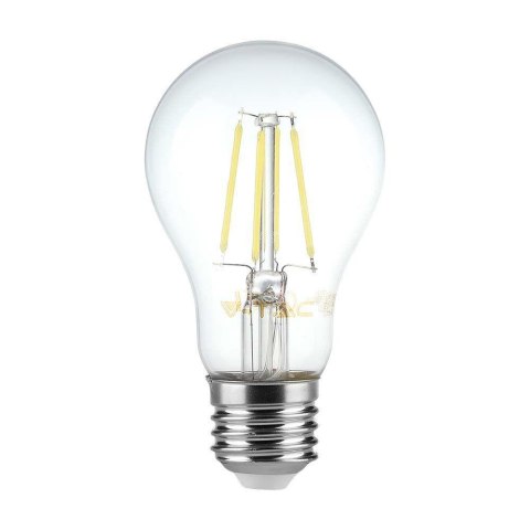 Żarówka LED 6W filament E27 A60 V-TAC VT-1887 4000K 600lm