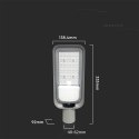 Oprawa uliczna LED V-TAC 30W 115st IP65 VT-150030ST 4000K 2505lm