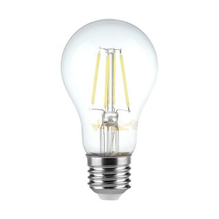 Żarówka LED V-TAC 8W filament E27 A65 ściemnialna VT-2288D 3000K 720lm