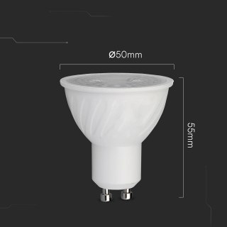 Żarówka LED V-TAC CREE CHIP 6W GU10 38st ściemnialna VT-227D 3000K 445lm 6 lat gwarancji