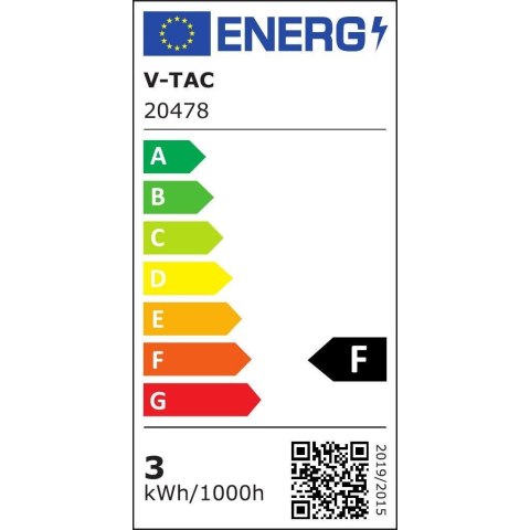 Żarówka LED V-TAC SAMSUNG CHIP 2.2W G9 VT-11033 3000K 200lm 5 lat gwarancji