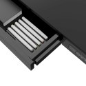 Activejet Biurko z elektryczną regulacją wysokości ET119W-C czarne. Wymiar blatu 140 x 70 cm. Activejet