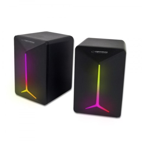 ESPERANZA GŁOŚNIKI 2.0 USB LED RAINBOW FREVO EGS105 Esperanza