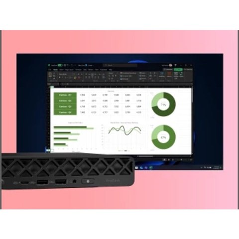HP ProDesk 4 Mini G1i Ultra 7 265T 16GB DDR5 5600 SSD1TB Intel Graphics W11Pro 3Y OnSite Hewlett-Packard