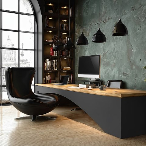 MACLEAN PODSTAWKA POD MONITOR/ LAPTOP, MAX. 20KG, (500X260X122MM), MC-933 MC-933 Maclean