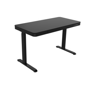 Tuckano Biurko z elektryczną regulacją wysokości ET119W-C Czarny. Blat biurka o wymiarach 120 x 60cm. Tuckano