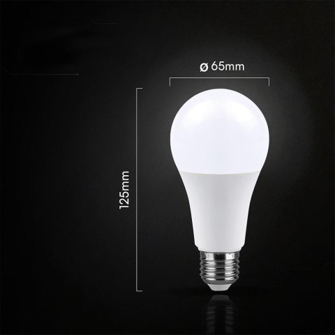 Żarówka LED V-TAC CREE CHIP 15W A65 E27 VT-2015 3000K 1521lm 6 lat gwarancji