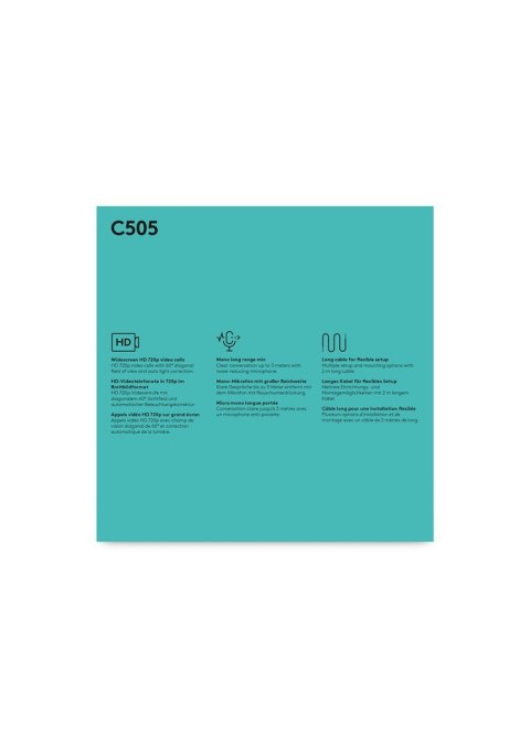 KAMERA LOGITECH C505 HD Logitech